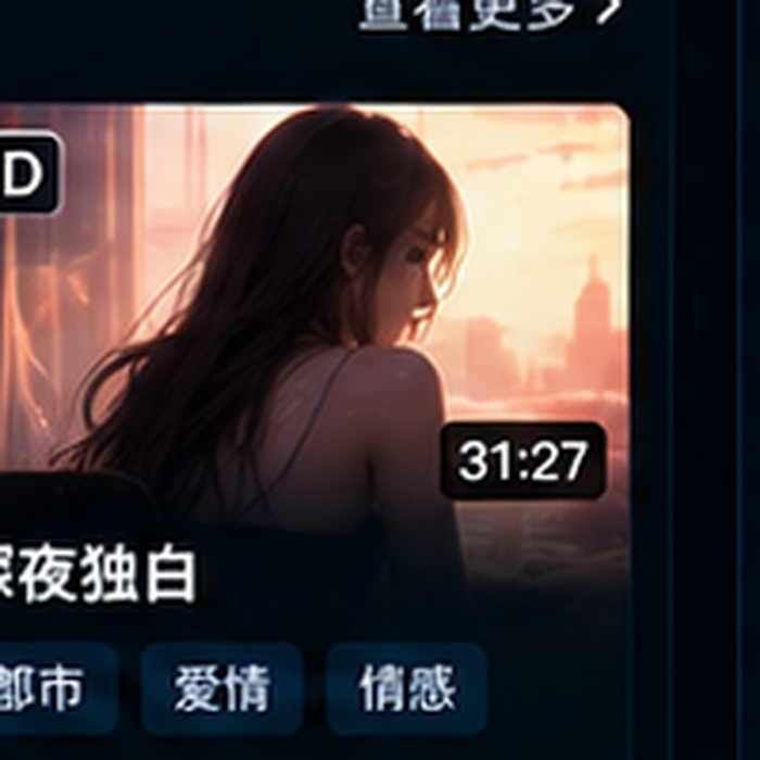 深夜网站深夜独白示例